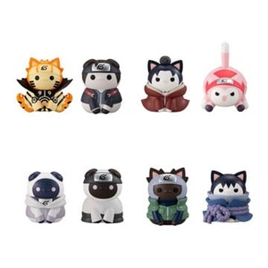 Naruto Shippuden Mega Cat Project Figuras 3 cm Nyaruto! Ver. Break out! Fourth Great Ninja War