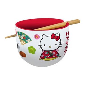 Sanrio Bol para Ramen con Palillos Hello Kitty Japan
