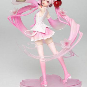 HATSUNE MIKU - VOCALOID ESTATUA PVC - SAKURA MIKU NEWLY WRITTEN 2020 - VER 20CM