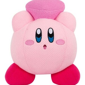 Kirby Peluche Nuiguru-Knit Kirby Friend Heart Mega 39 cm