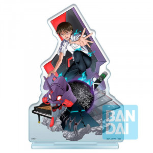 FIGURA ICHIBANSHO ACRYLIC STAND SHINJI IKARI (OPERATION STARTED)-  EVANGELION 20CM