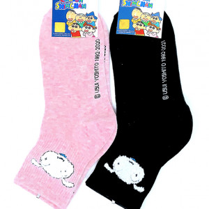 CALCETINES CRAYON SHIN-CHAN POR ENCIMA DEL TOBILLO - SHIRO