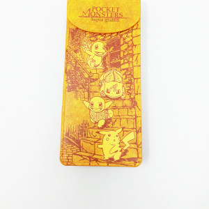 Estuche botón - Pokémon (Pocket Monsters sepia graffiti)