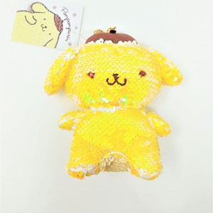 Peluche pequeño Pompompurin (Lentejuelas)