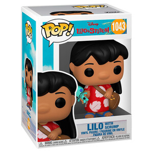 Funko POP Disney Lilo and Stitch Lilo with Scrump- 1043
