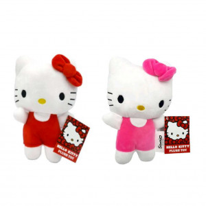 Peluche Hello Kitty 30cm (COLOR ROSA)
