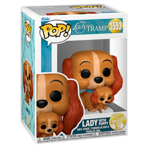 FUNKO POP Disney La Dama y el Vagabundo Lady with Puppy (1553)