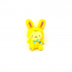 POMPOMPURIN KEYCHAIN ​​- YELLOW RABBIT