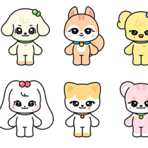 IVE - MINIVE OFFICIAL MD CHARACTER PLUSH DOLL (PRE-ORDER)