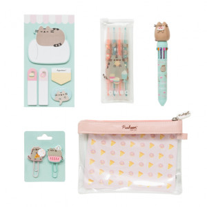 PUSHEEN- KIT DE PAPELERIA  FOODIE COLLECTION