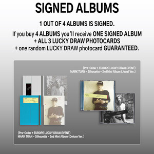 [Lucky Draw]MARK TUAN - 2nd Mini Album – Silhouette- pre-order