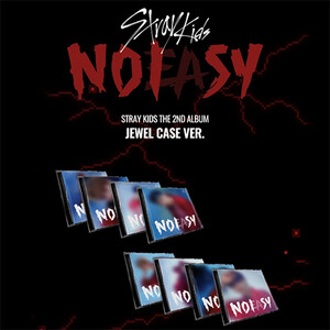 [STRAY KIDS]- NOEASY (JEWEL CASE - RANDOM VER)