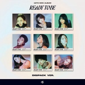 TWICE- READY TO BE- DIGIPACK VER- RANDOM VER