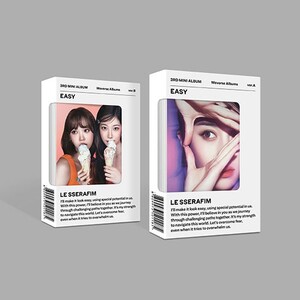 (LE SSERAFIM) - 3rd Mini Album [EASY] (Weverse Albums ver.)