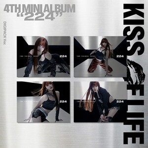 KISS OF LIFE - 224 4TH MINI ALBUM DIGIPACK VER- PRE-ORDER