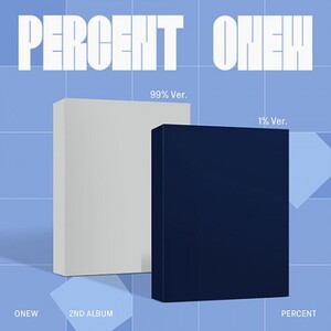 ONEW (SHINEE) - PERCENT (PHOTOBOOK VER.)- PRE-ORDER