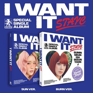 STAYC - I WANT IT SPECIAL SINGLE ALBUM STANDARD- PRE-ORDER