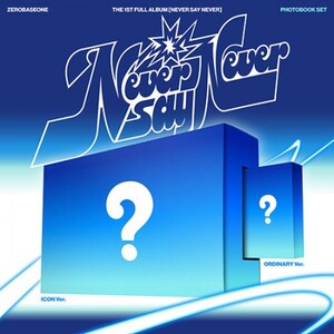 ZB1 - NEVER SAY NEVER (PHOTOBOOK VER.) + Apple Music Photocard- PRE-ORDER