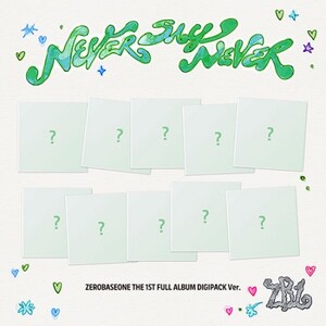 ZB1 - NEVER SAY NEVER (DIGIPACK VER.)- PRE-ORDER