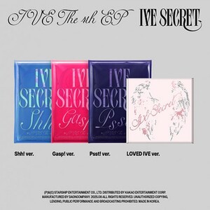 IVE - IVE SECRET 4TH EP ALBUM STANDARD- PRE-ORDER