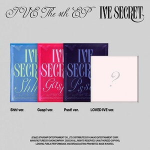 IVE - IVE SECRET 4TH EP ALBUM STANDARD- PRE-ORDER