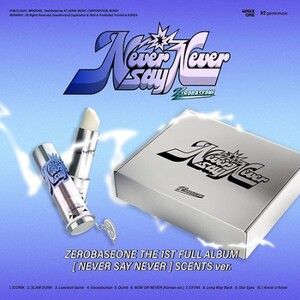 ZEROBASEONE - NEVER SAY NEVER 1ST FULL ALBUM SCENTS VER- PRE-ORDER