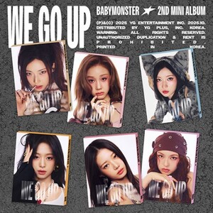 BABYMONSTER - 2nd MINI ALBUM [WE GO UP] PATTERN Ver.- pre-order