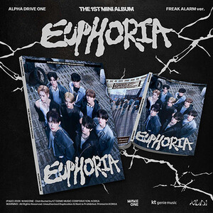 ALPHA DRIVE ONE - EUPHORIA 1ST MINI ALBUM FREAK ALARM VER- pre-order