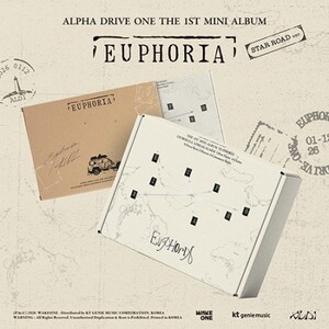 ALPHA DRIVE ONE - EUPHORIA 1ST MINI ALBUM STAR ROAD VER- PRE-ORDER