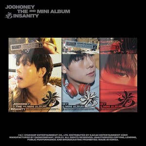 MONSTA X JOOHONEY - INSANITY 2ND MINI ALBUM STANDARD
