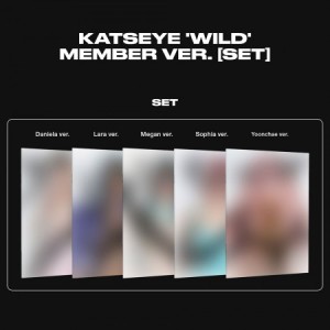 KATSEYE - WILD (MEMBER VER.)- PRE-ORDER