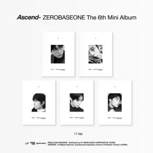 ZEROBASEONE - ASCEND- 6TH MINI ALBUM 11 VER- PRE-ORDER