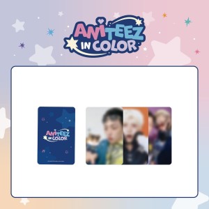 ATEEZ - ANITEEZ IN COLOR POP UP OFFICIAL MD RANDOM TRADING CARD - PRE-ORDER