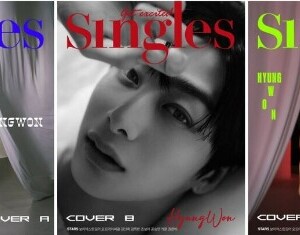 HYUNGWON (MONSTA X)- REVISTA SINGLES SEPTIEMBRE