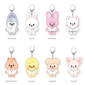 STRAY KIDS - THIS & THAT POP UP OFFICIAL MD COSTUME PLUSH KEYRING