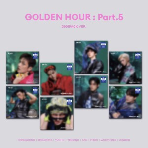 ATEEZ - GOLDEN HOUR : Part.5 (DIGIPACK VER.) - POP-UP Exclusive- PRE-ORDER