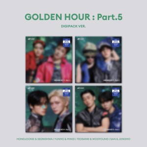 ATEEZ - GOLDEN HOUR : Part.5 (DIGIPACK UNIT VER.) - POP-UP Exclusive- PRE-ORDER