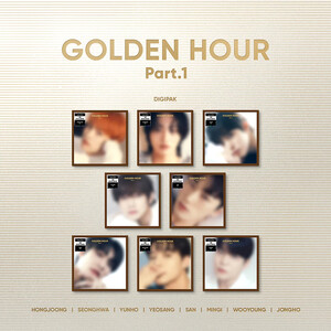 ATEEZ - GOLDEN HOUR : PART 1 (DIGIPAK VER.) hello82 UK Exclusive