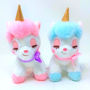 PELUCHE PEQUEÑO AMUSE - UNICORNIO CON CASCABEL DENTRO