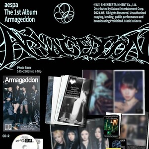 [AESPA] Armageddon: 1st FULL album (ZINE version)